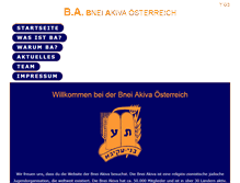 Tablet Screenshot of bneiakiva.at